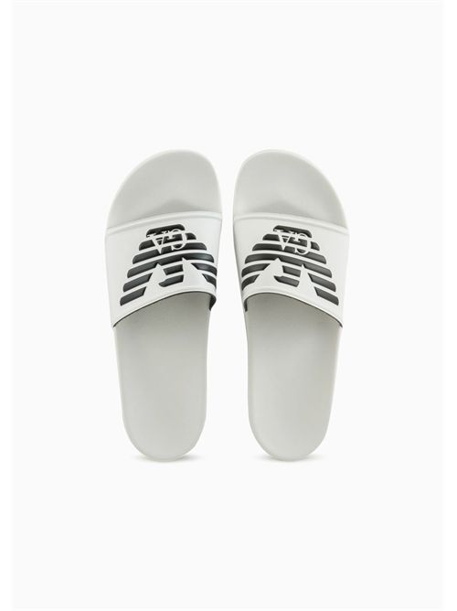 slipper man white EMPORIO ARMANI | XVPS08XN747/D611